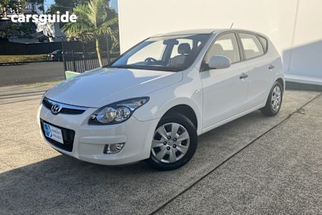 White 2011 Hyundai I30 Hatchback Sx