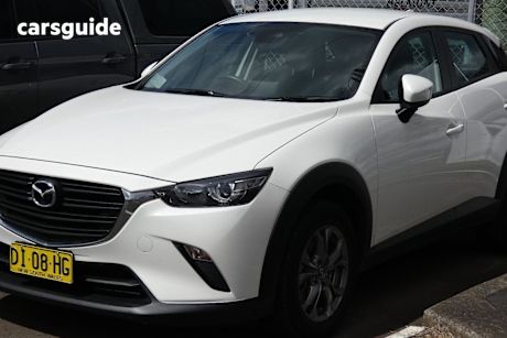 White 2024 Mazda CX-3 SUV G20 SPORT F