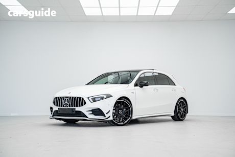 White 2020 Mercedes-Benz A-CLASS Hatch A35 AMG 4WD