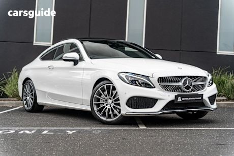 White 2016 Mercedes-Benz C300 Coupe