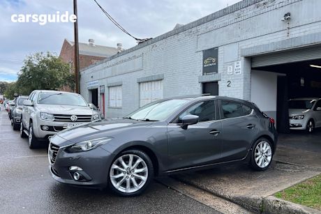 Grey 2013 Mazda 3 Hatchback Sp25 Gt