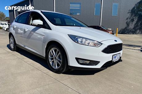 White 2018 Ford Focus Hatch TREND F