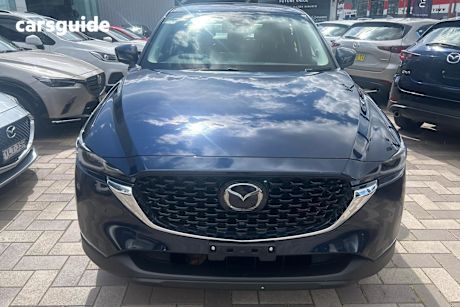 Blue 2023 Mazda CX-5 SUV G25 MAXX SPORT F