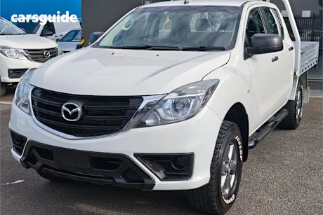 White 2018 Mazda BT-50 Ute Tray XT 4X4