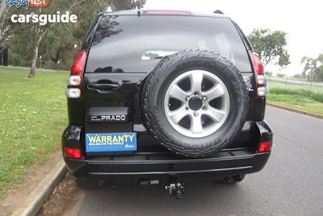 Black 2007 Toyota Landcruiser Prado SUV