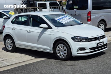White 2021 Volkswagen Polo Hatch 70TSI TRENDLINE F