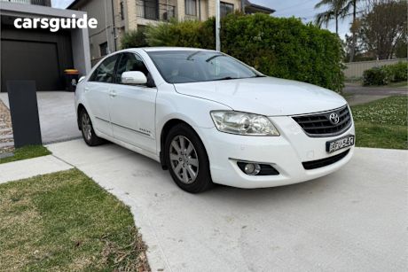 White 2007 Toyota Aurion Sedan AT-X F