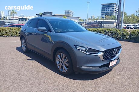 Grey 2020 Mazda CX-30 SUV G20 TOURING F