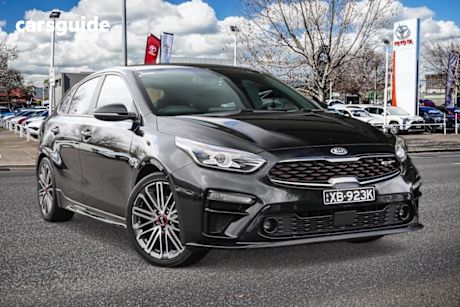 Black 2021 Kia Cerato Hatch GT F