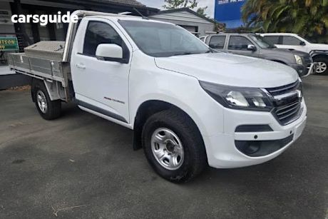 White 2018 Holden Colorado Ute Tray LS 4X4