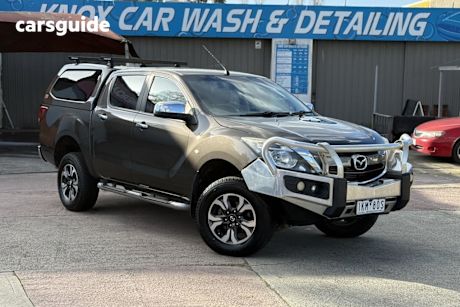 Grey 2017 Mazda BT-50 Dual Cab Utility Xtr (4X4)