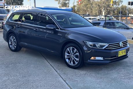 Grey 2019 Volkswagen Passat Wagon 132 Tsi