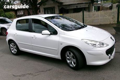 White 2007 Peugeot 307 Hatch XSE HDI F