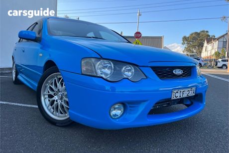 Blue 2005 Ford Falcon Sedan Xr6