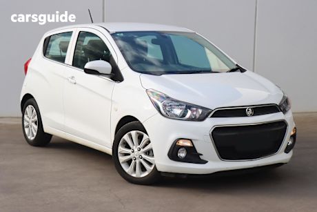 White 2016 Holden Spark Hatch LT F