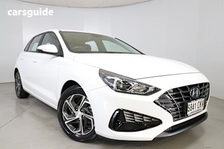 White 2021 Hyundai I30 Hatch F