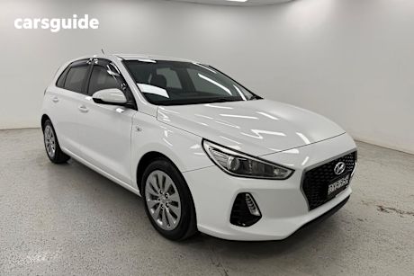 White 2018 Hyundai I30 Hatchback Go 1.6 Crdi