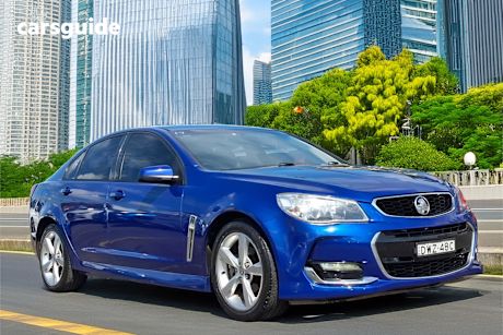 Blue 2016 Holden Commodore Sedan Sv6