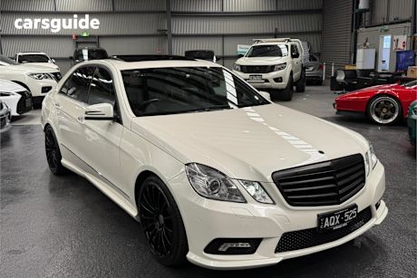 White 2011 Mercedes-Benz E-CLASS Sedan E350 AVANTGARDE R