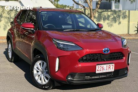 Red 2023 Toyota Yaris Cross Wagon Gxl Hybrid