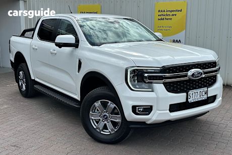 White 2024 Ford Ranger Ute Tray XLT 4X4