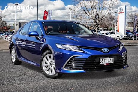Blue 2024 Toyota Camry Sedan ASCENT F
