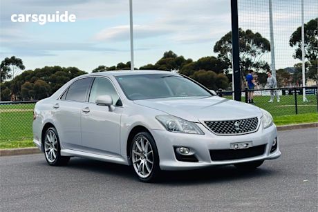 Silver 2008 Toyota Crown Sedan ATHLETE