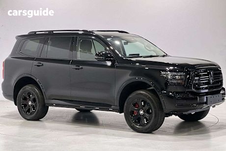 Black 2025 GWM Tank 500 SUV VANTA HYBRID 4WD
