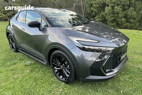 Grey 2025 Toyota C-HR OtherCar GR-SPORT HYB + 2 TNE PLUS + PR