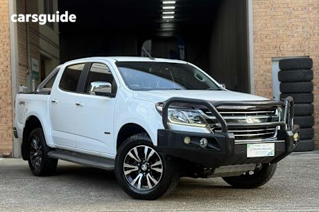 White 2017 Holden Colorado Ute Tray LTZ 4X4