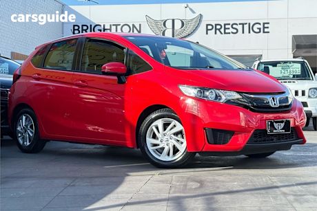 Red 2017 Honda Jazz Hatchback Vti