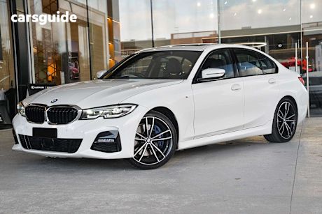 White 2019 BMW 330I Sedan M Sport