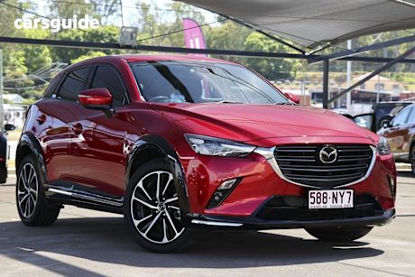Red 2023 Mazda CX-3 Wagon G20 Akari
