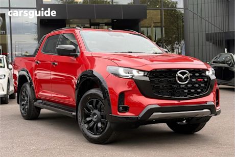 Red 2025 Mazda BT-50 Dual Cab Pick-up Sp (4X4)