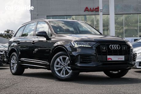 Black 2021 Audi Q7 SUV 45 TDI 4WD