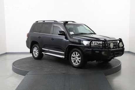 Blue 2019 Toyota Landcruiser Wagon Lc200 Sahara (4X4)