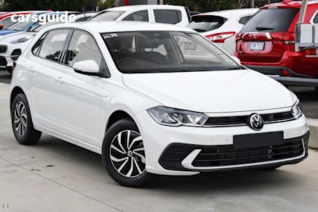 White 2025 Volkswagen Polo Hatch 85TSI LIFE F