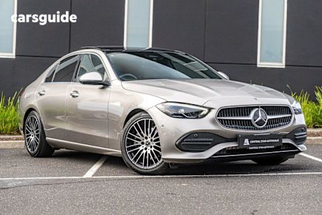 Silver 2022 Mercedes-Benz C200 Sedan Edition C Mhev