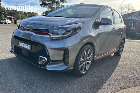 Grey 2023 Kia Picanto Hatchback Gt-Line (Pe)