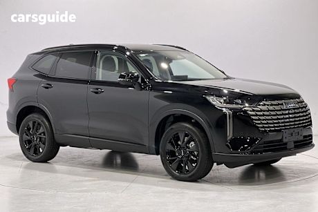 Black 2025 GWM Haval H6 SUV ULTRA HYBRID F