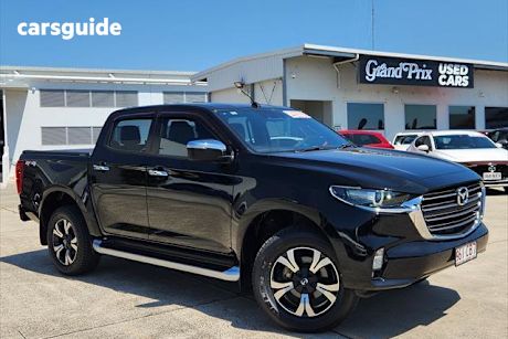 Black 2021 Mazda BT-50 Ute Tray GT 4X4