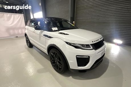 White 2016 Land Rover Range Rover Evoque Wagon Td4 180 Hse Dynamic