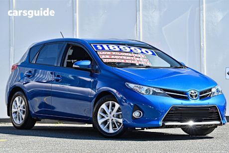 Blue 2014 Toyota Corolla Hatch ASCENT SPORT F