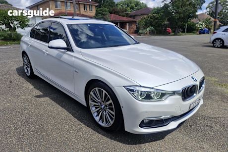 White 2016 BMW 3 Sedan 330I SPORT LINE R