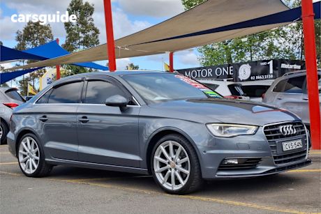 Grey 2014 Audi A3 Sedan AMBITION F