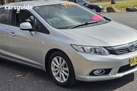 Silver 2012 Honda Civic Sedan Vti-L