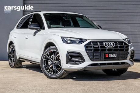 White 2021 Audi Q5 Wagon 40 Tdi Quattro Sport Mhev