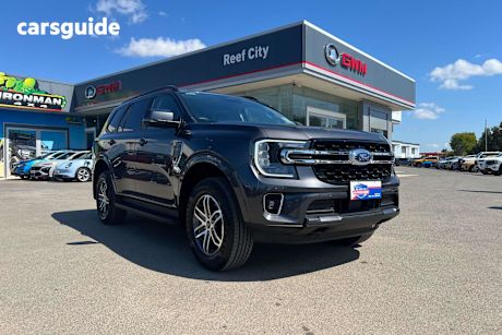 Grey 2024 Ford Everest SUV TREND 4X4