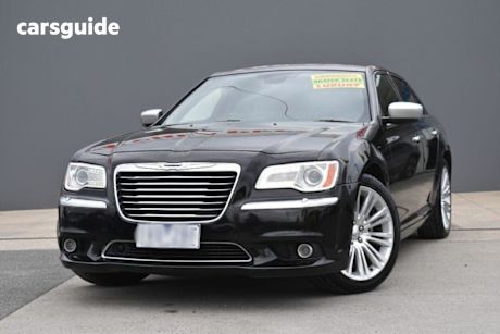 Black 2013 Chrysler 300 Sedan C
