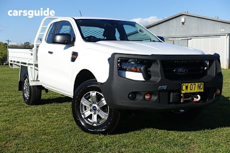 White 2019 Ford Ranger Super Cab Chassis Xl 3.2 (4X4)